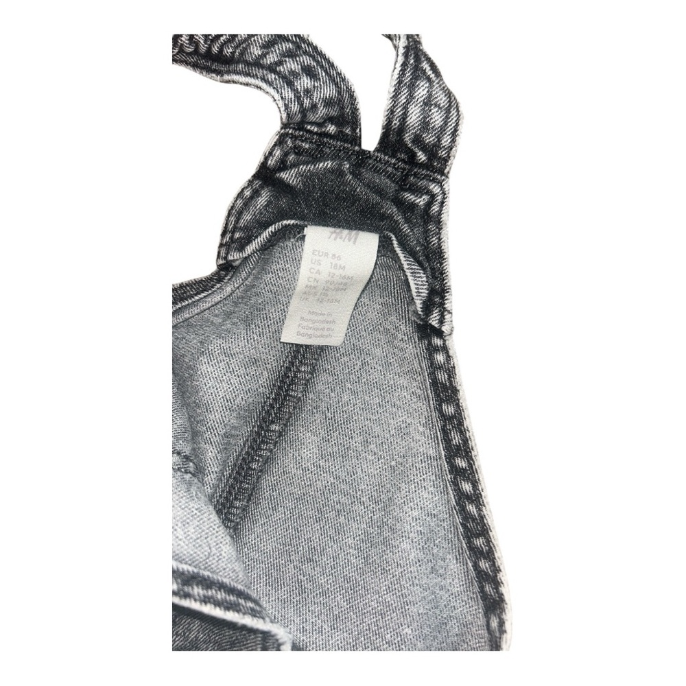 H&M Gray Overalls with Adjustable Straps - Picture 4 of 4